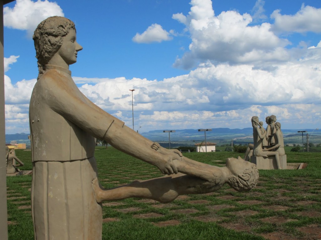 Igualdade de gênero também nos ODS: na foto, escultura de Bassano Vaccarini em Altinópolis (SP) 