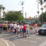 Caminhada relativa ao Dia Internacional da Mulher em 2014, em Vinhedo (Foto Divulgação Prefeitura de Vinhedo)