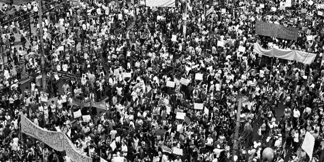 Largo do Rosário tem histórico de manifestações políticas (DDHH Já – Dia 79, Art.20)
