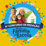 Logotipo do Concurso Cultural Minha Família na Escola, do CCE