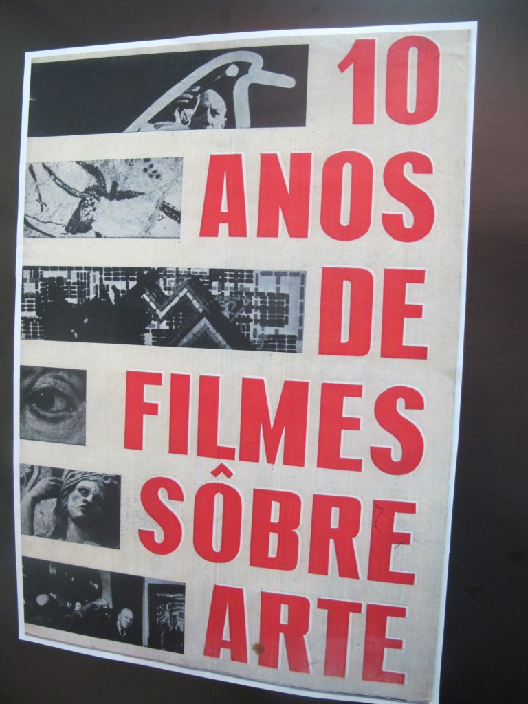 Cartaz de ciclo promovido em 1965, celebrando dez anos do cine de arte em Campinas