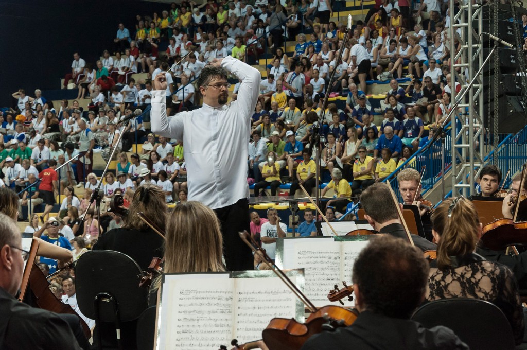 Orquestra Sinfônica de Campinas na abertura dos Jogos