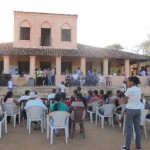 Evento do Ecomuseu de Maranguape com a comunidade local, do distrito de Cachoeira (Foto José Pedro Martins)