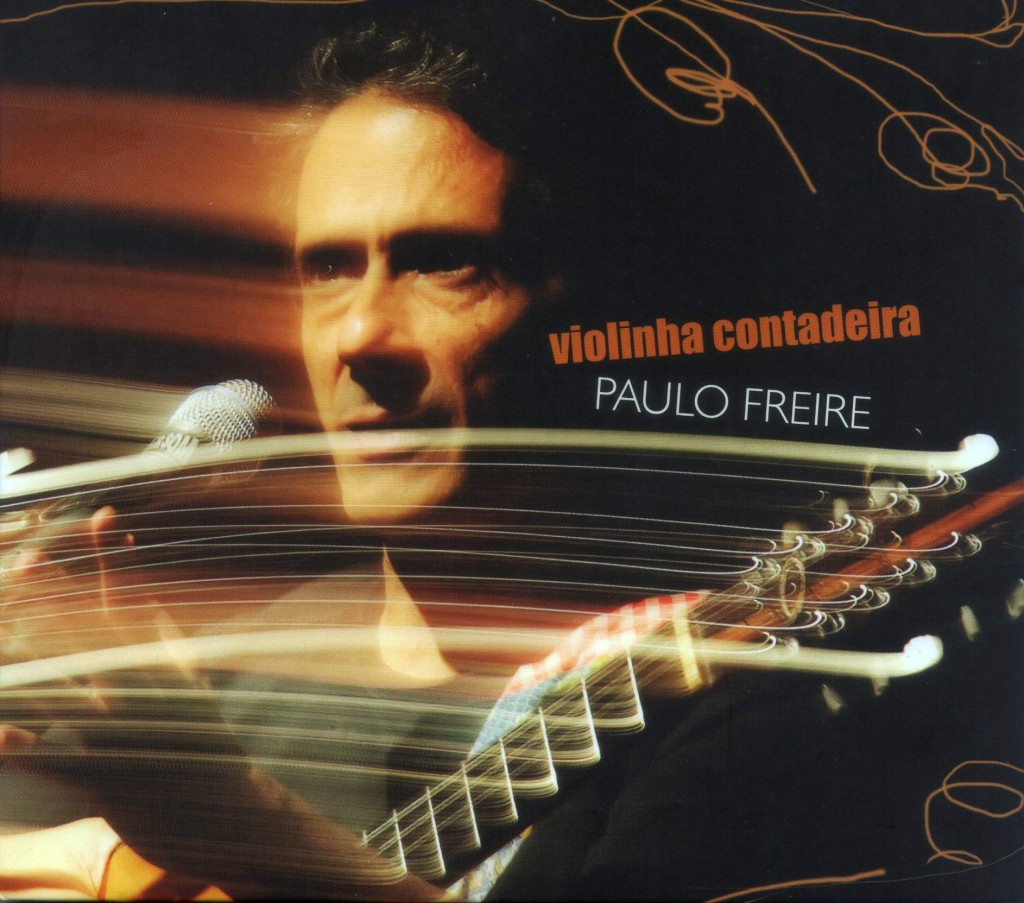 Capa de "Violinha Contadeira", de Paulo Freire (Reprodução Adriano Rosa)
