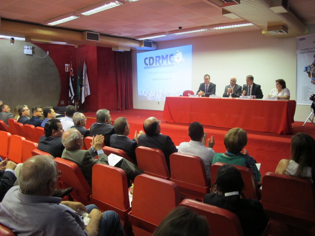 Adoção de plataforma contra desastres foi aprovada em última reunião do Conselho da RMC (Foto José Pedro Martins) 