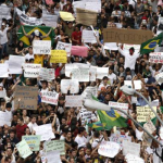 Campinas, 20 de junho de 2013,dia em que o Brasil pediu democracia ampla, geral e irrestrita (Foto Adriano Rosa)