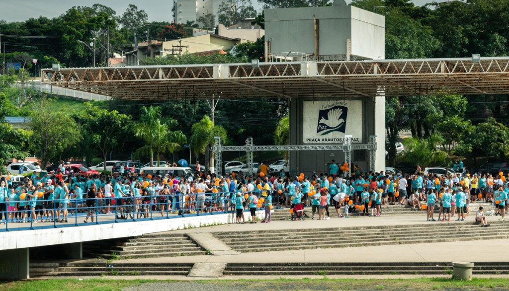 Evento na Praça Arautos da Paz, onde acontecerá o desfile da City Banda no Carnaval de 2017 (Foto Martinho Caires)