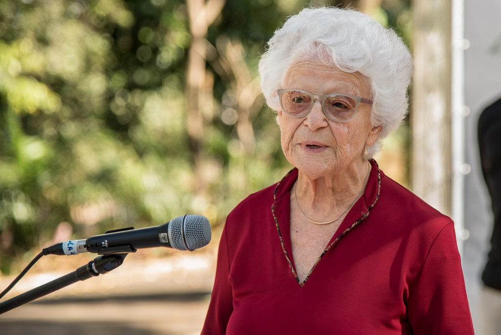 Nora Rónai, homenageada da Mostra:  uma visão de esperança (Foto Martinho Caires)