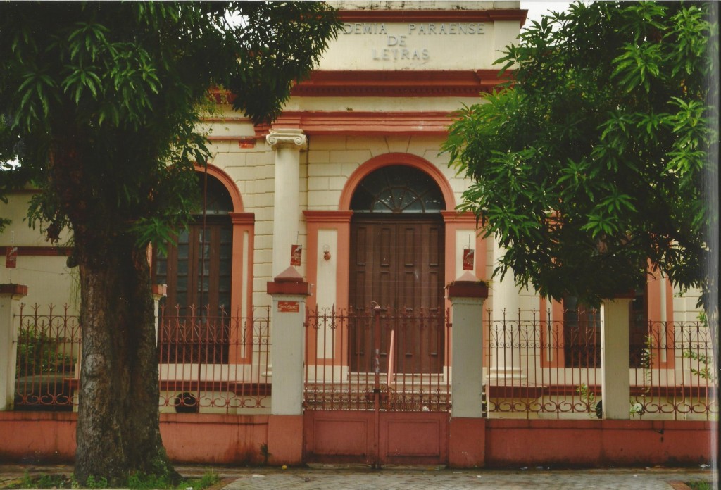 Academia Paraense de Letras, sediada onde era o Conservatório de Música (Foto Acervo Jorge Alves de Lima)