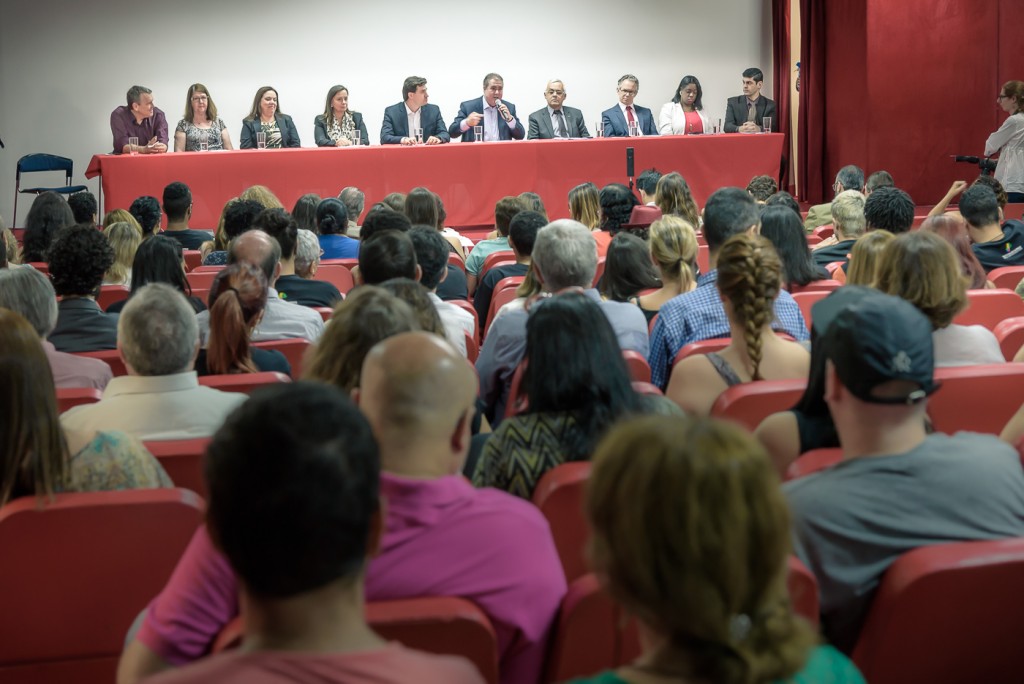 Lançamento da Cátedra “Sergio Vieira de Mello” e do Pacto Universitário (Foto Martinho Caires)
