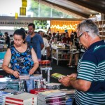 Biblioteca no Fliaraxá do ano passado: em 2018, mais atrações no Festival em Minas Gerais (Foto Franklin Caldeira/Divulgação)