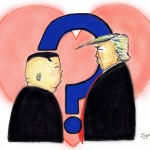 Trump e Kim - será um caso de amor?