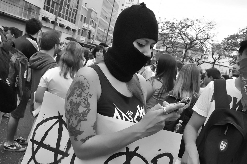 Jornadas de junho de 2013 uniram mobilização digital e real, nas ruas (Foto Martinho Caires)