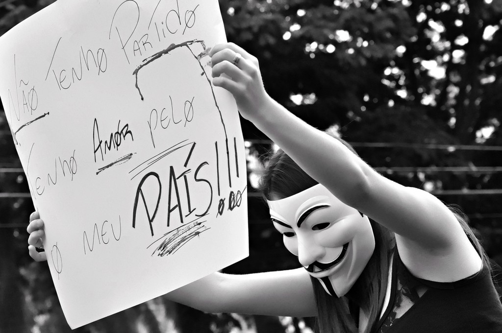 Anonymous foi personagem importante (Foto Martinho Caires)
