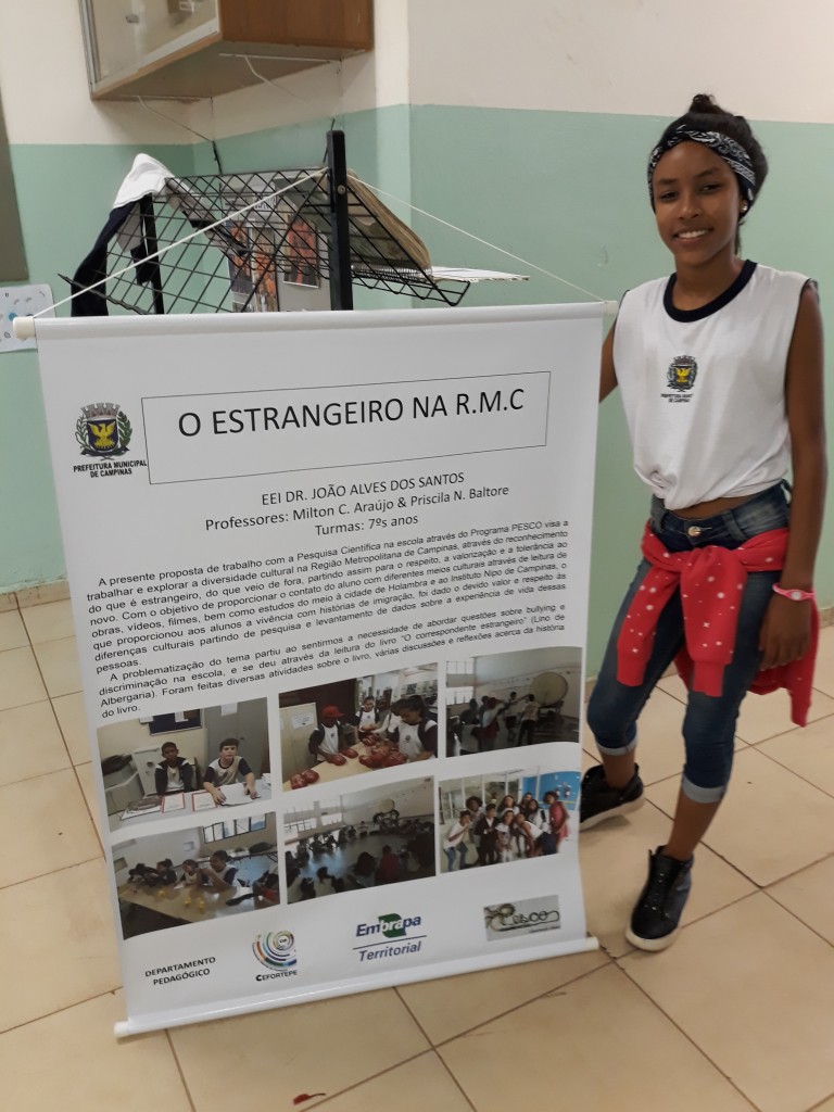 Amanda integrou o grupo que estudou a presença estrangeira em Campinas e região (Foto José Pedro S.Martins)