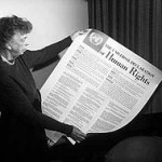 Eleanor Roosevelt e a Declaração Universal dos Direitos Humanos, em vigor desde 10 de dezembro de 1948 (Foto Nações Unidas/Divulgação)