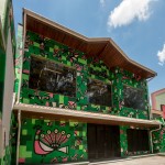 Instituto Pavão Cultural, com a fachada do muralista Haroldo Paranhos (Foto Ivan Moretti/Divulgação)