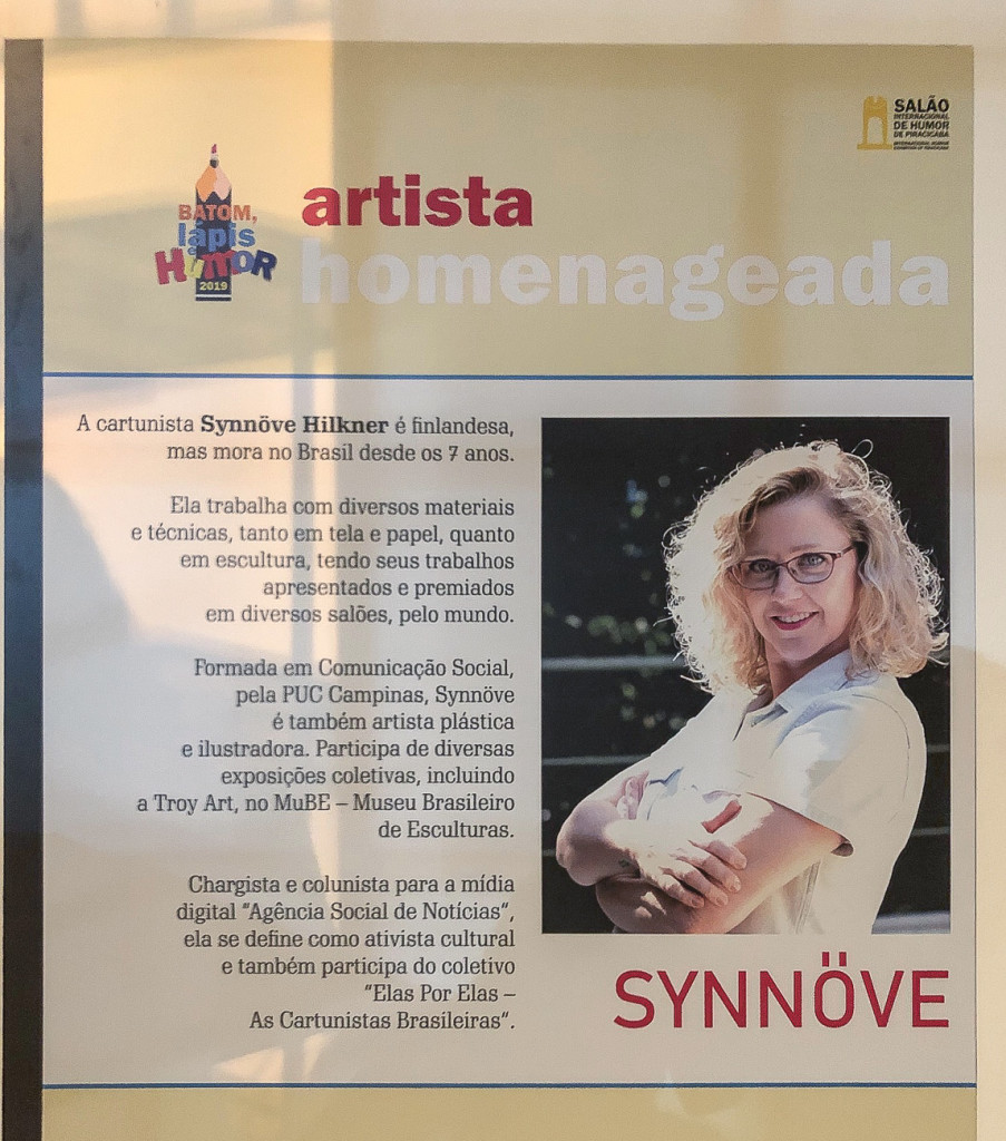 O destaque para Synnöve na mostra que vai até 7 de abril no Engenho Central (Foto Divulgação)
