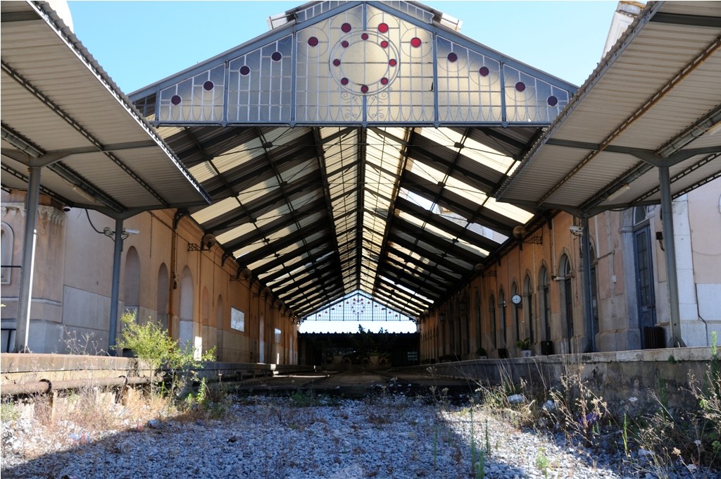 Antiga estação de trens do Barreiro (Foto Divulgação)