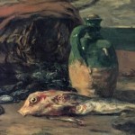"Natureza morta com peixes", Paul Gauguin