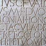 Inscrição em Pompeia (Imagem de Pascal Ohlmann por Pixabay)