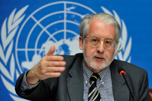 Paulo Sergio Pinheiro,  referência internacional em direitos humanos  (Foto UN independent international commission of inquiry on the Syrian Arab Republic, Geneva)