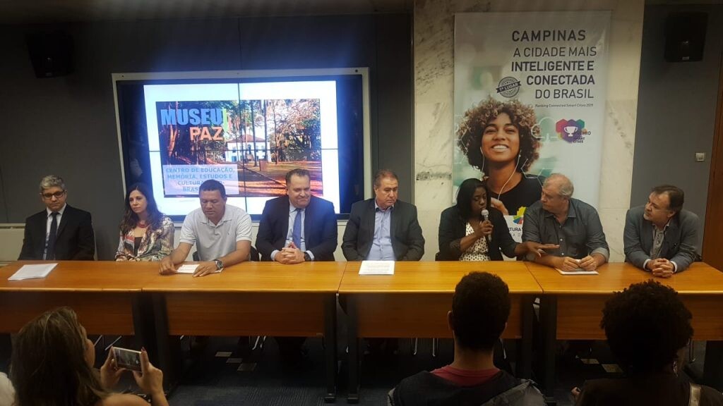 Cerimônia de assinatura do TAC em 2019 na Prefeitura de Campinas (Foto Divulgação)