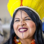 A líder indígena Sônia Guajajara (Foto APIB)