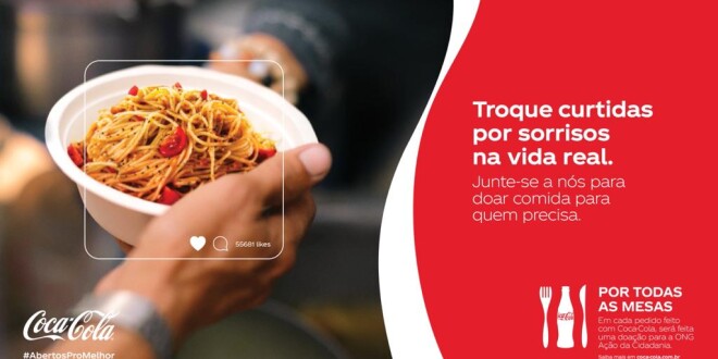Coca-Cola lança “Por Todas as Mesas” pela campanha Brasil Sem Fome e apoia ong de Campinas