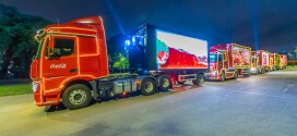 Caravana Iluminada de Natal da Coca-Cola FEMSA Brasil chega a Campinas no dia 20 de novembro