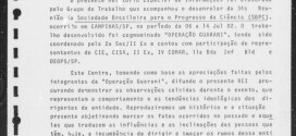 Campinas e os 60 anos do golpe militar (IV): Operação Guarani para vigiar Reunião Anual da SBPC