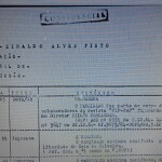 Documento mostrando que monitoramento sobre Ziraldo durou desde 1965 (Foto Reprodução)