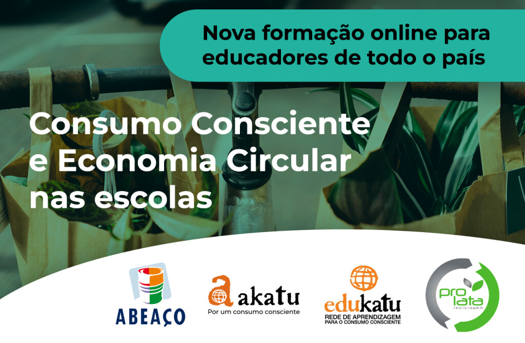 Economia circular nas escolas é um dos temas do curso