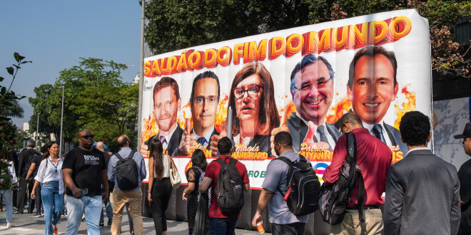 Encontro de petroleiras no Rio de Janeiro aberto sob protesto da sociedade civil