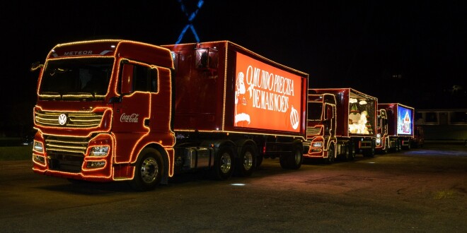 Caravana de Natal da Coca-Cola FEMSA Brasil passa por Campinas dia 19 de novembro