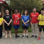 Da esquerda para a direita: Maria Eduarda, Matheus Cuelbas, Ygor Pereira, Murilo Teixeira, Marcelo Louback e Ygor Melo (Foto: Caio Santos/Divulgação)