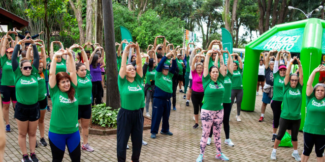 Caminhada Passos + Saudáveis, neste domingo, na Lagoa do Taquaral