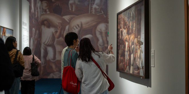 A arte de Portinari do Brasil encanta a China