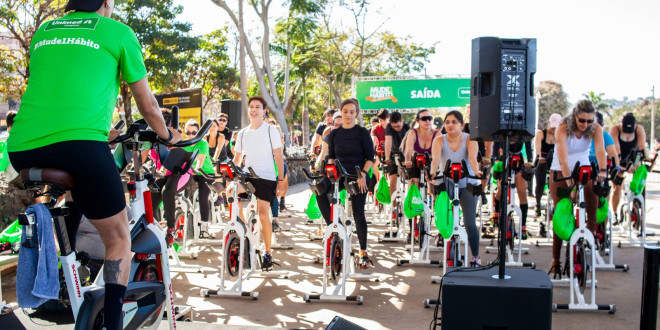 Mude1Hábito transforma a Praça Arautos da Paz em um grande espaço de saúde e movimento