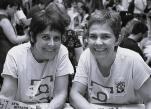 Marcela e Fabiana Pacola, idealizadoras da FeiraSUB - foto Ricardo Lima